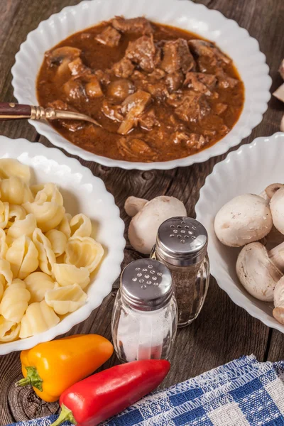 Gulaschsuppe. — Stockfoto