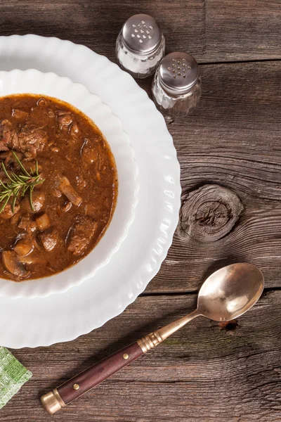 Goulash soep. — Stockfoto