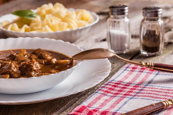 Goulash soup. — Stock Photo, Image