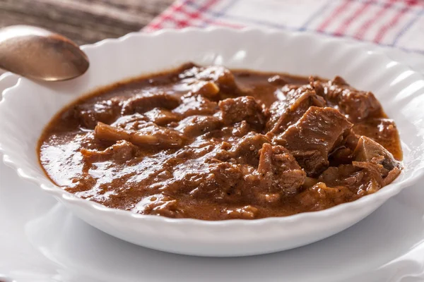 Goulash soup. — Stock Photo, Image