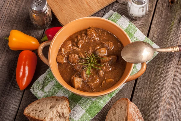 Goulash soup. — Stock Photo, Image