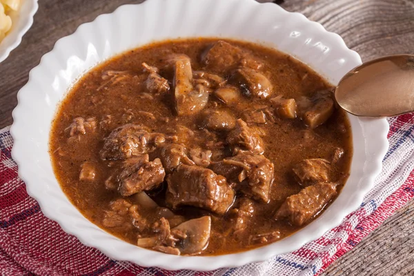 Goulash soup. — Stock Photo, Image