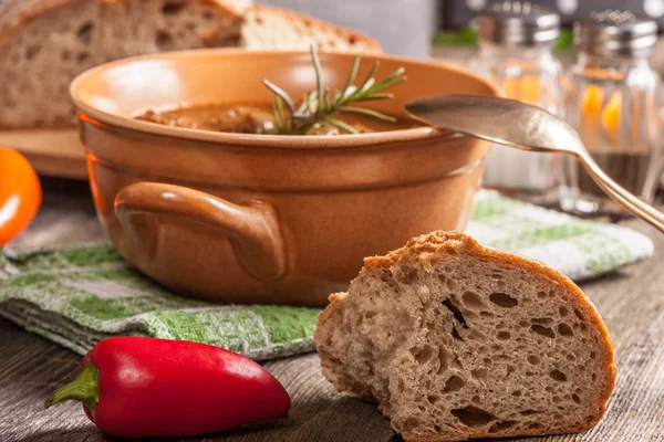 Sopa de goulash . — Fotografia de Stock