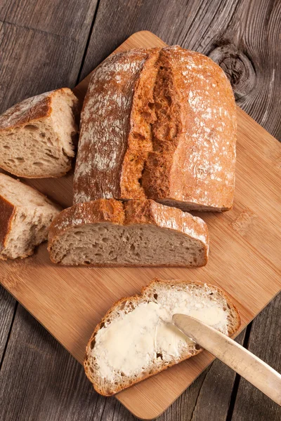 Rebanada de pan . — Foto de Stock