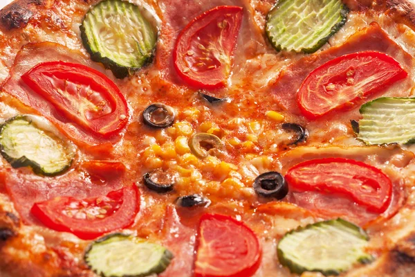 Homemade pizza. — Stock Photo, Image