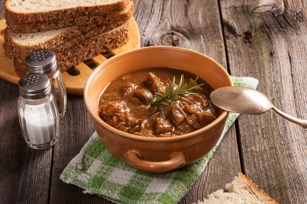 Goulash soep. — Stockfoto