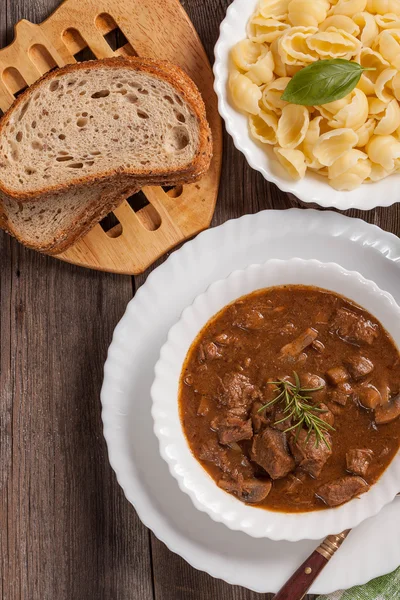 Goulash soup. — Stock Photo, Image