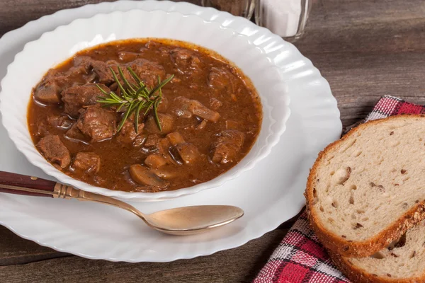 Goulash soup. — Stock Photo, Image