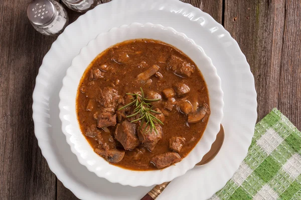 Goulash soup. — Stock Photo, Image