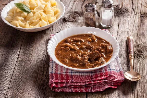 Sopa de goulash . — Fotografia de Stock