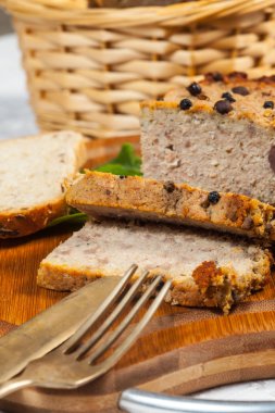 Geleneksel lezzetli pate.