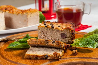 Geleneksel lezzetli pate.