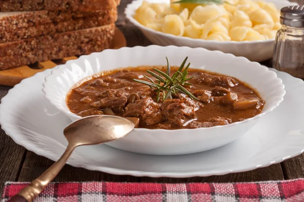 Goulash soup. — Stock Photo, Image