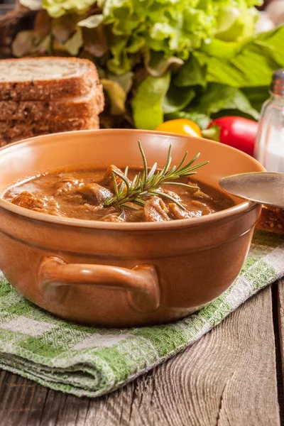 Goulash soup. — Stock Photo, Image