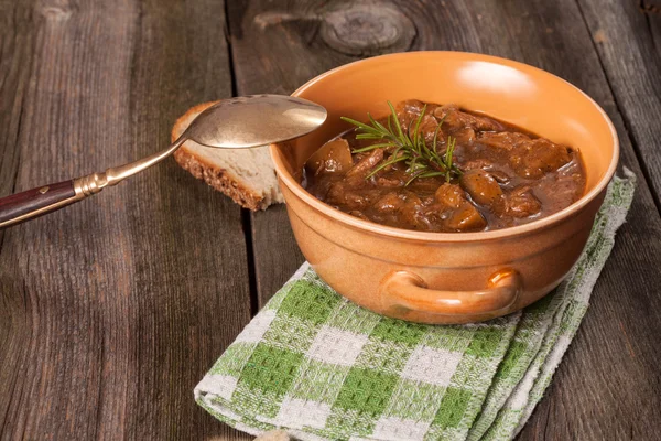 Goulash soup. — Stock Photo, Image