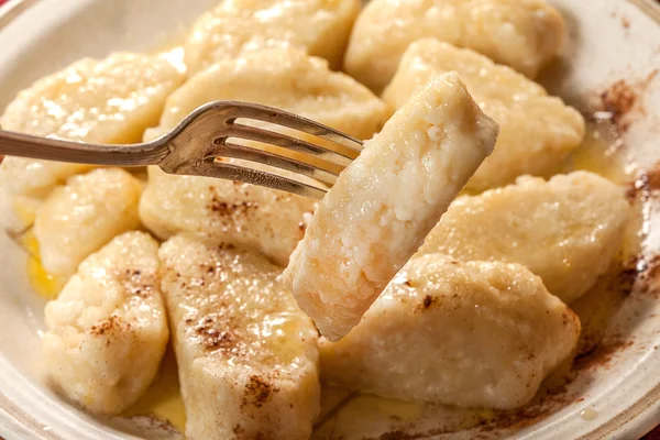 Sabrosos fideos caseros . — Foto de Stock