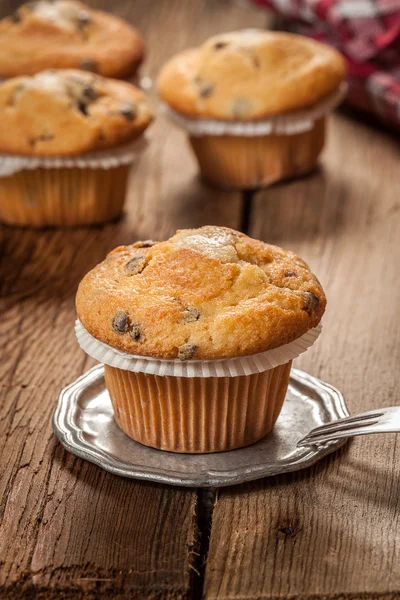 Muffins y café —  Fotos de Stock