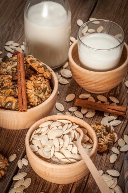 Balkabağı kurabiyeleri.