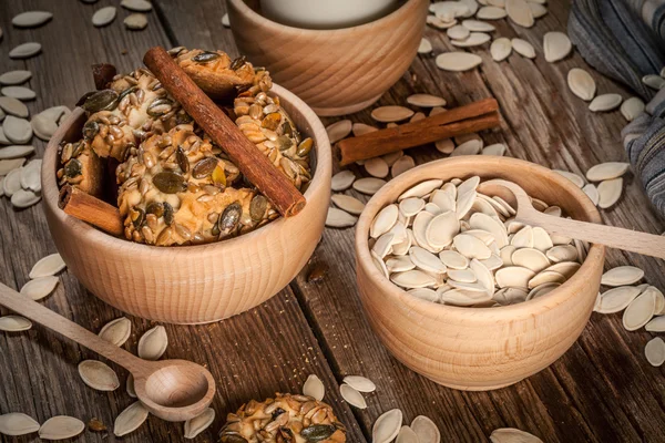 Pumpkin cookies. — Stockfoto