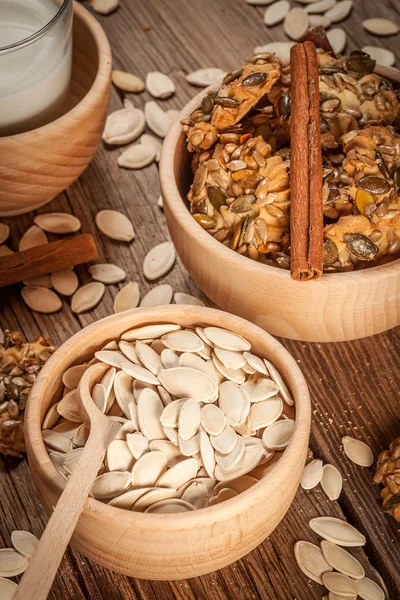 Pompoen koekjes. — Stockfoto