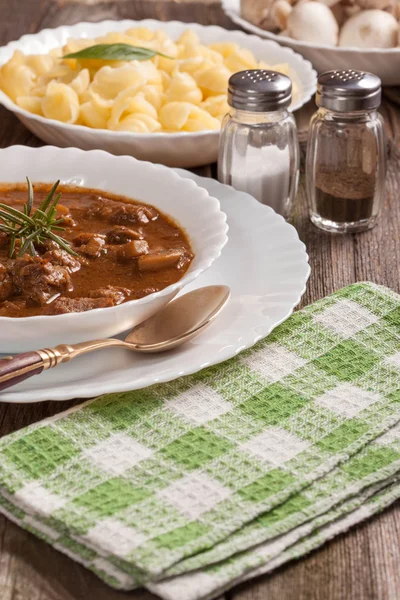 Goulash soup. — Stock Photo, Image