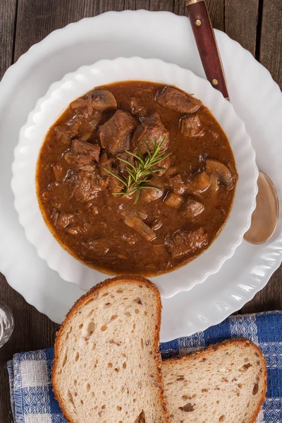 Goulash soup. — Stock Photo, Image