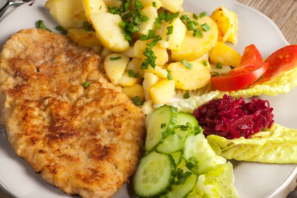 Fried pork chop. — Stock Photo, Image