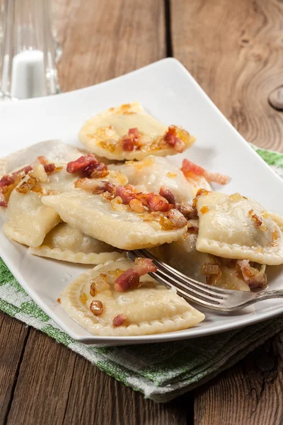 Gnocchi fatti in casa . Foto Stock Royalty Free