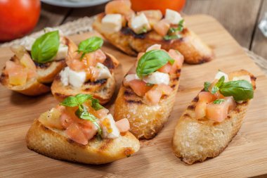 Meze bruschetta.