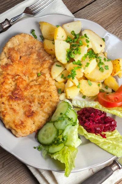 Fried pork chop. — Stock Photo, Image