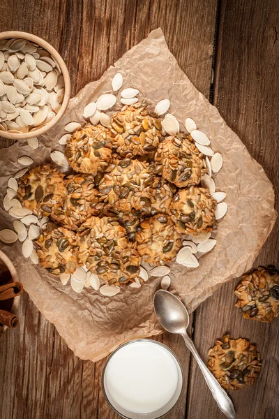 Pumpkin cookies. — Stockfoto