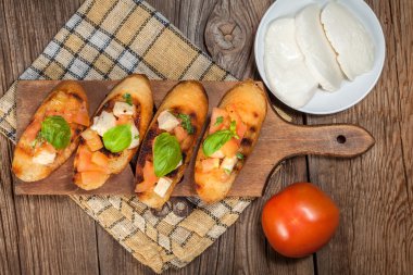 Meze bruschetta.