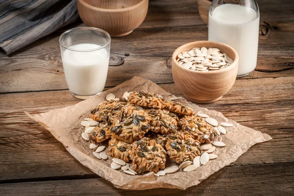 Pumpkin cookies. — Stockfoto