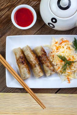 Kızarmış Çin böreği..