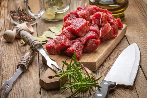 Carne de bovino. — Fotografia de Stock