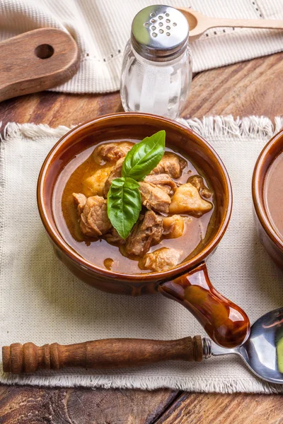 Sopa de goulash . — Fotografia de Stock