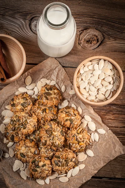 Pumpkin cookies. — Stockfoto