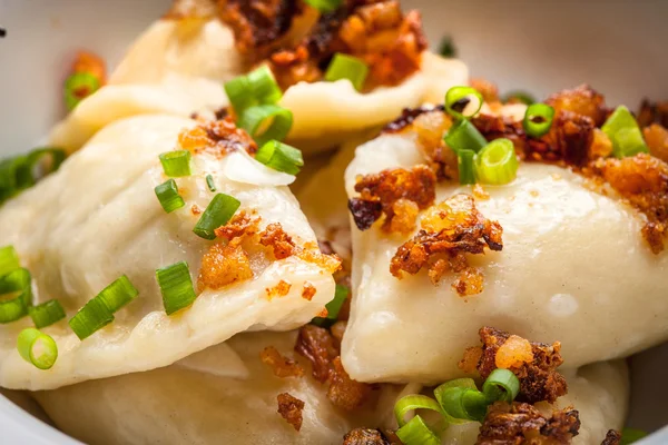 Gnocchi fatti in casa . Fotografia Stock