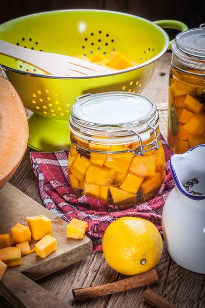 Pickled pumpkin. — Stock Photo, Image