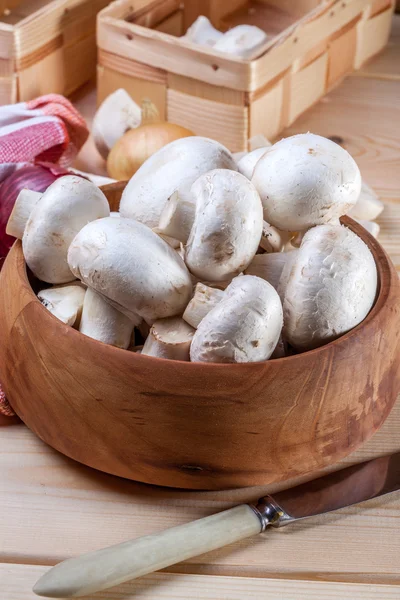Свіжі гриби білі . — стокове фото