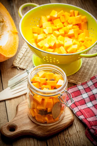 Pickled pumpkin. — Stock Photo, Image