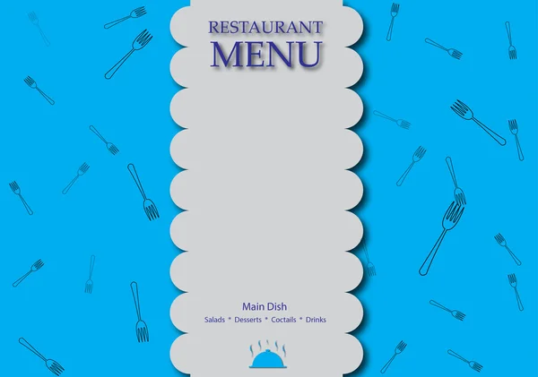 Diseño de menú de restaurante —  Fotos de Stock