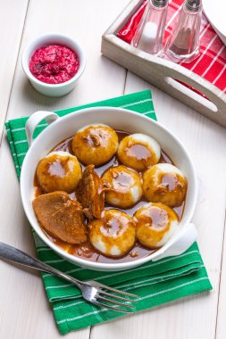 Lezzetli ev yapımı akşam yemeği.