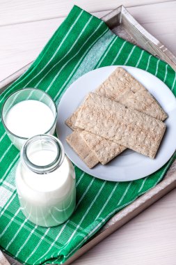 Lezzetli, sağlıklı kahvaltı.