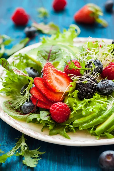 Verse Berry salade — Stockfoto