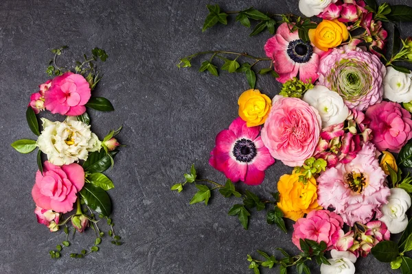 아름 다운 꽃 조성 — 스톡 사진
