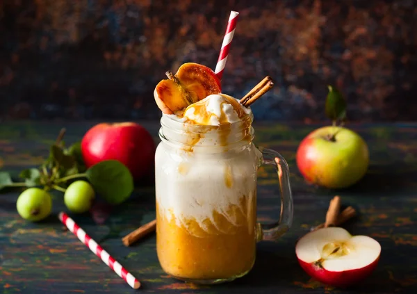 Apple cider float — Zdjęcie stockowe