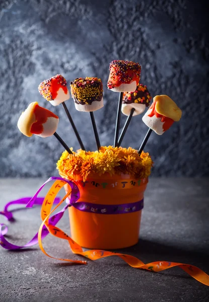 Marshmallow para Halloween — Fotografia de Stock