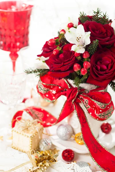 Bouquet festivo per Natale — Foto Stock