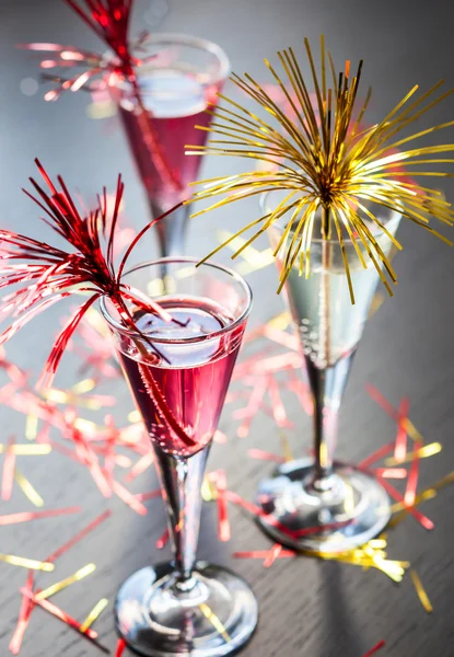 Champagne cocktail — Stockfoto